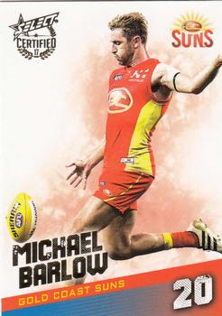 2017 Select Certified #90 Michael Barlow Front